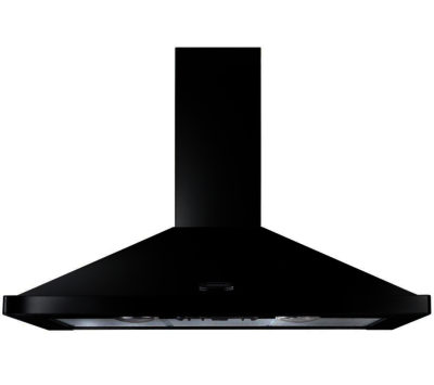 RANGEMASTER  LEIHDC100BC Chimney Cooker Hood - Black